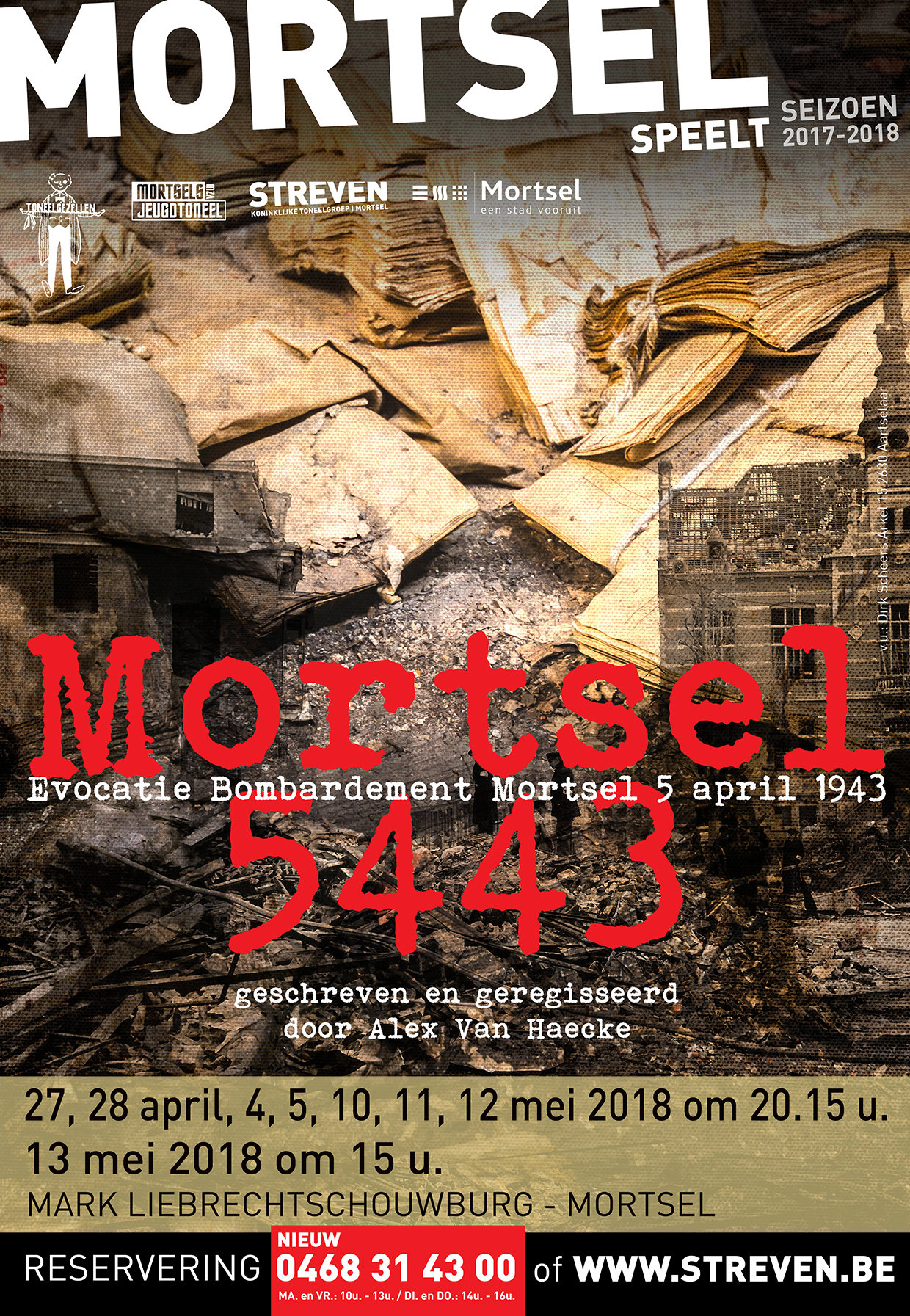 Affiche Mortsel 5443 2017-2018